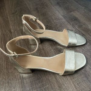 Champagne|Gold Low Heel Bridesmaid Shoe - Old Navy - Size 10
